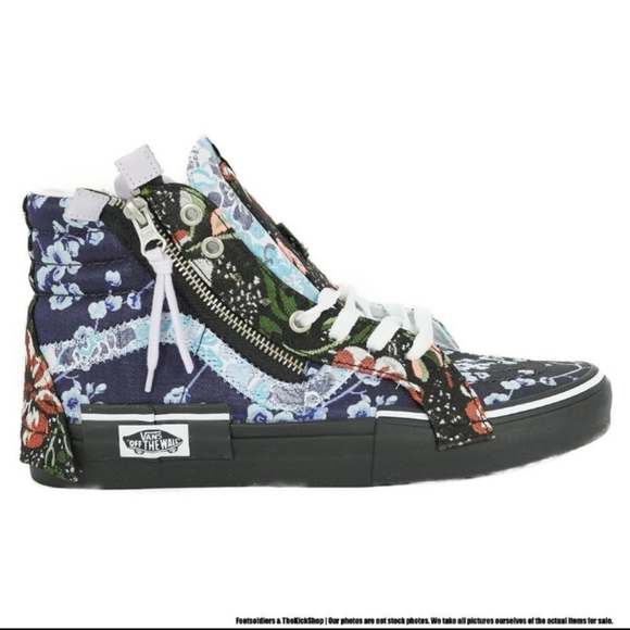 Vans Shoes - ISO!!!! Vans SK8-High Reissue Brocade Satin Floral size 9W/7.5M